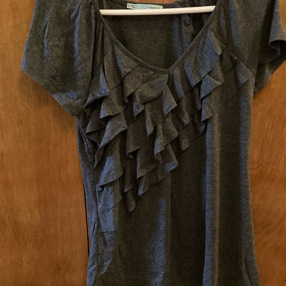 Maurices gray shirt